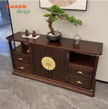 Bàn làm việc lãnh đạo gỗ sồi chạm khắc đẳng cấp Á Đông-PGG 013