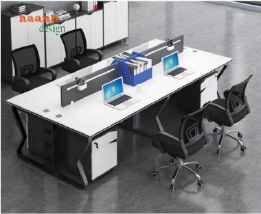 Bàn ghế nhân viên văn phòng bền đẹp và tiện dụng-VPN 009