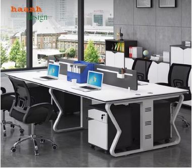 Bàn ghế nhân viên văn phòng bền đẹp và tiện dụng-VPN 009