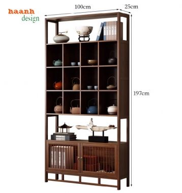 Tạo không gian với bàn ghế làm việc gỗ á đông-BLG 013