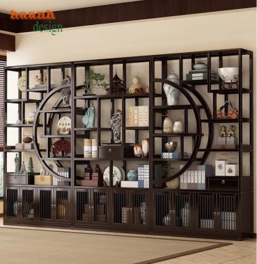 Tạo không gian với bàn ghế làm việc gỗ á đông-BLG 013