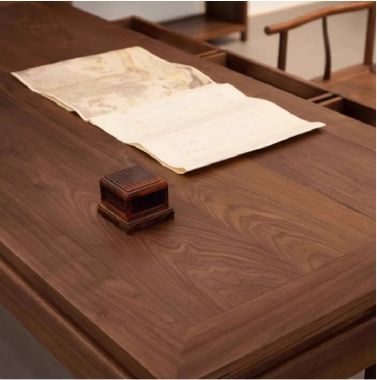 Bàn làm việc gỗ tự nhiên – Thiết kế sang trọng, chất lượng cao-BLG 017