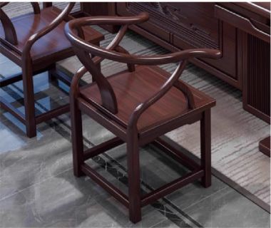 Bàn ghế làm việc gỗ gụ - Giải pháp hoàn hảo cho không gian-BLG 010