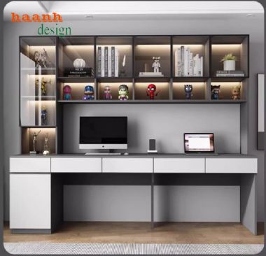 Tạo phong cách vượt trội với bàn làm việc gỗ công nghiệp-TSH 003