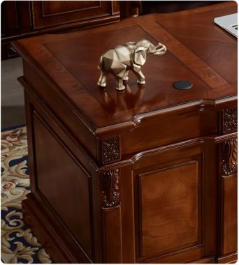Bàn làm việc phong cách tân cổ điển đẹp chuẩn châu Âu-PLT 007