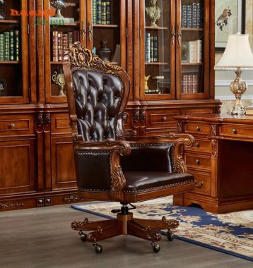 Bàn làm việc phong cách tân cổ điển đẹp chuẩn châu Âu-PLT 007