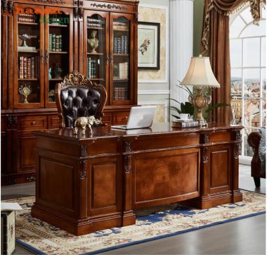 Bàn làm việc phong cách tân cổ điển đẹp chuẩn châu Âu-PLT 007