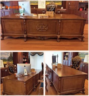 Phòng Làm Việc Tân Cổ Điển – Không Gian Đẳng Cấp-PLT 004