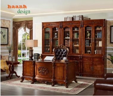 Phòng Làm Việc Tân Cổ Điển – Không Gian Đẳng Cấp-PLT 004