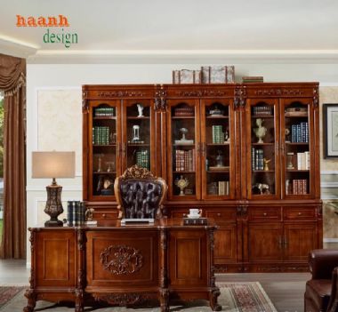 Phòng Làm Việc Tân Cổ Điển – Không Gian Đẳng Cấp-PLT 004