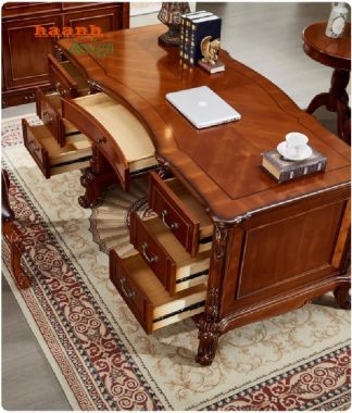 Phòng Làm Việc Tân Cổ Điển – Không Gian Đẳng Cấp-PLT 004