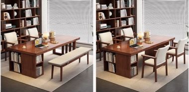 Tối ưu bàn ghế phòng làm việc cho không gian nhỏ-BLH 003