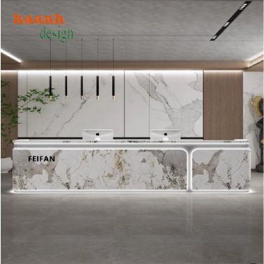 Quầy lễ tân khách sạn - Điểm Nhấn Trong Dịch Vụ Khách Sạn-QLK 013