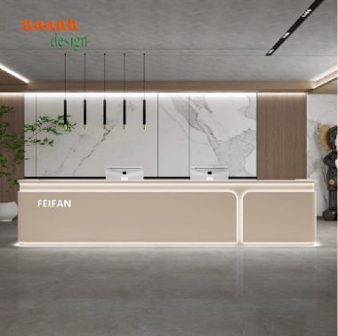 Quầy lễ tân khách sạn - Điểm Nhấn Trong Dịch Vụ Khách Sạn-QLK 013