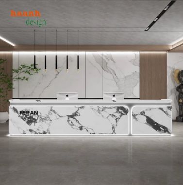 Quầy lễ tân khách sạn - Điểm Nhấn Trong Dịch Vụ Khách Sạn-QLK 013