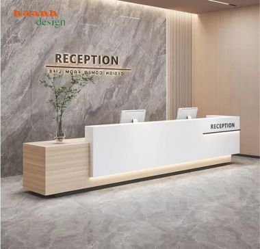 Bàn tiếp tân cao cấp cho công ty và tập đoàn lớn-QLT 019