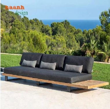 Bộ bàn ghế gỗ ngoài trời Teak – Vẻ đẹp bền bỉ theo năm tháng-SNT 015