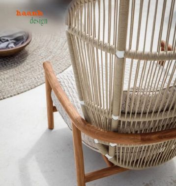 Tuyệt vời bàn ghế gỗ teak ngoài trời cho không gian sống-SNT 013