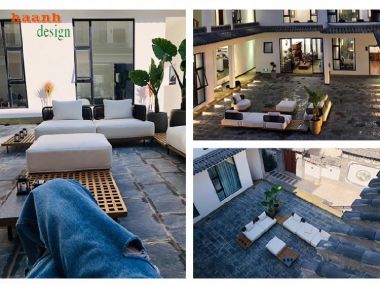 Mẫu ghế gỗ ngoài trời đẹp bằng gỗ Teak nhập khẩu cao cấp-SNT 016