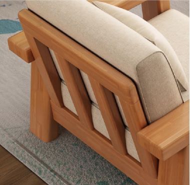 Sofa gỗ sồi Nga chữ L – Lựa chọn cho không gian hiện đại-SFH 016