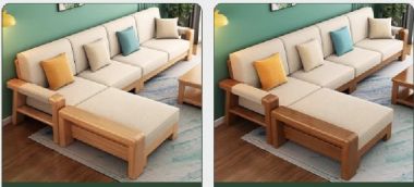 Sofa gỗ sồi Nga chữ L – Lựa chọn cho không gian hiện đại-SFH 016