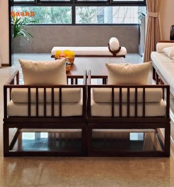 Khám phá bộ sofa gỗ óc chó đẹp nhất 2025 – Mẫu mã đa dạng-SFH 018