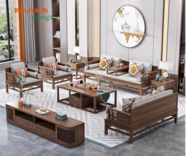 Đồ gỗ sofa phòng khách phong cách hiện đại SFH 003