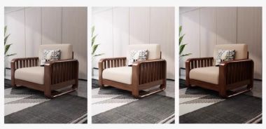 Sofa phòng khách gỗ sồi – Chất lượng từ gỗ nhập khẩu Mỹ & Nga-SFH 015
