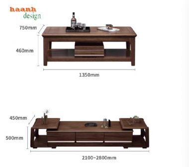 Sofa phòng khách gỗ sồi – Chất lượng từ gỗ nhập khẩu Mỹ & Nga-SFH 015