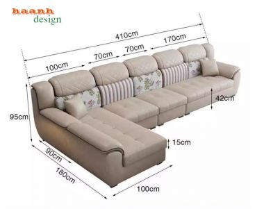 Top mẫu ghế sofa gia đình sang trọng được ưa chuộng nhất-SFN 014
