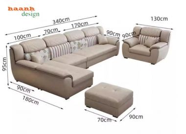 Top mẫu ghế sofa gia đình sang trọng được ưa chuộng nhất-SFN 014