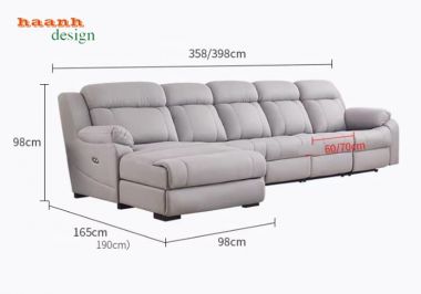 Mẫu sofa nỉ đẹp hiện đại cho phòng khách sang trọng-SFN 015