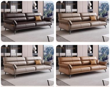 Khám phá bộ ghế sofa văn phòng bằng gỗ sồi bọc da Hàn Quốc-VFVP 016