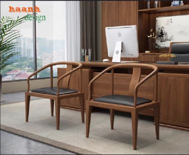 Sofa phòng làm việc gỗ sồi – Đệm êm, vải nỉ Hàn cao cấp-VFVP 015