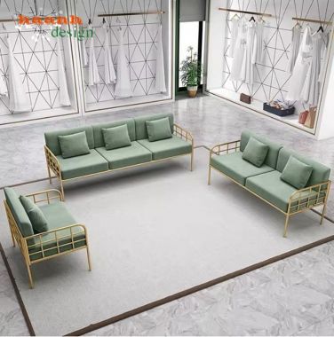 Mẫu bàn ghế sắt phòng khách đẹp thiết kế hiện đại, bền chắc-SFS 011