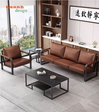 Bàn ghế sofa bằng sắt – Xu hướng nội thất phòng khách mới-SFS 010