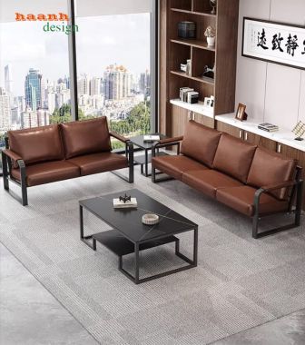 Bàn ghế sofa bằng sắt – Xu hướng nội thất phòng khách mới-SFS 010