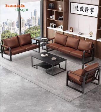 Bàn ghế sofa bằng sắt – Xu hướng nội thất phòng khách mới-SFS 010