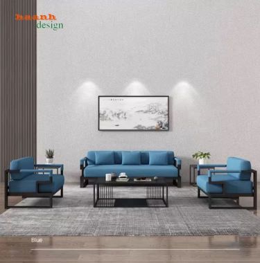 Bàn ghế sofa sắt phòng khách đẹp hiện đại giá tốt 2026-SFS 012