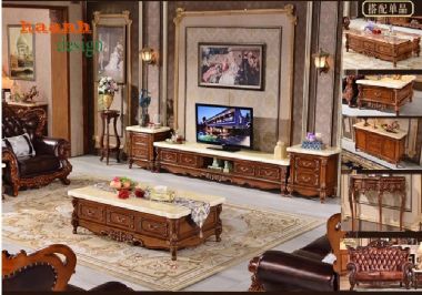 Tủ Áo Tân Cổ Điển Gỗ Tự Nhiên – Vẻ Đẹp Vượt Thời Gian-TAT 007