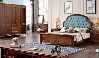 Tủ Áo Tân Cổ Điển Gỗ Tự Nhiên – Vẻ Đẹp Vượt Thời Gian-TAT 007