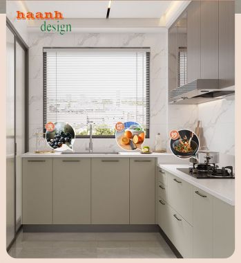 Đặc điểm nổi bật của tủ bếp công nghiệp dành cho gia đình - TBC 003