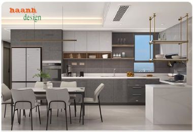 Đặc điểm nổi bật của tủ bếp công nghiệp dành cho gia đình - TBC 003