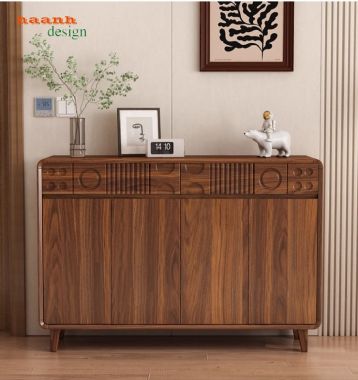 Tủ để giày dép bằng gỗ hiện đại chất lượng cao, giá tốt-TDC 007