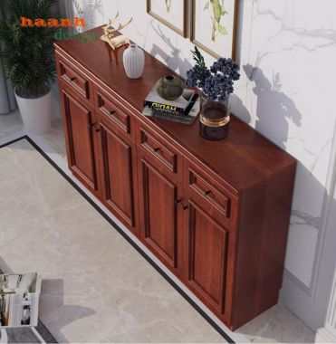 Bộ sưu tập tủ đựng giày dép gỗ sồi nhập khẩu – Bền đẹp-TGH 011