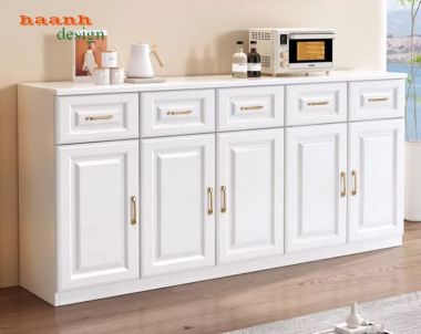 Tủ đựng đồ nhà bếp gỗ công nghiệp đa năng tiện dụng hiện đại-TDN 002