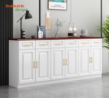 Tủ đựng đồ nhà bếp gỗ công nghiệp đa năng tiện dụng hiện đại-TDN 002