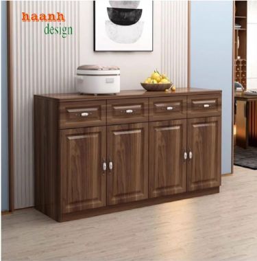 Tủ lưu trữ đồ phòng bếp – Bền đẹp với gỗ công nghiệp Thái Lan-TDN 001
