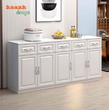 Tủ lưu trữ đồ phòng bếp – Bền đẹp với gỗ công nghiệp Thái Lan-TDN 001