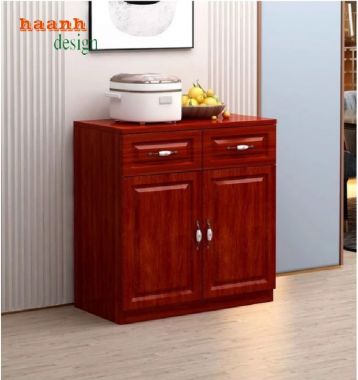 Tủ lưu trữ đồ phòng bếp – Bền đẹp với gỗ công nghiệp Thái Lan-TDN 001
